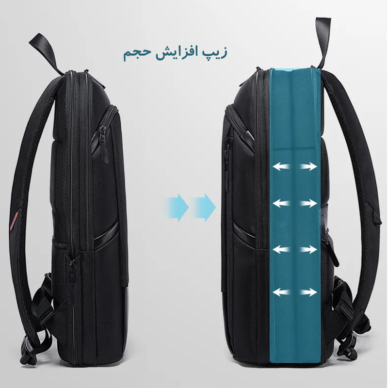 کوله پشتی لپ تاپ برساد مدل Bb 0120 مناسب برای لپ تاپ 14.1 تا 15.6 اینچی