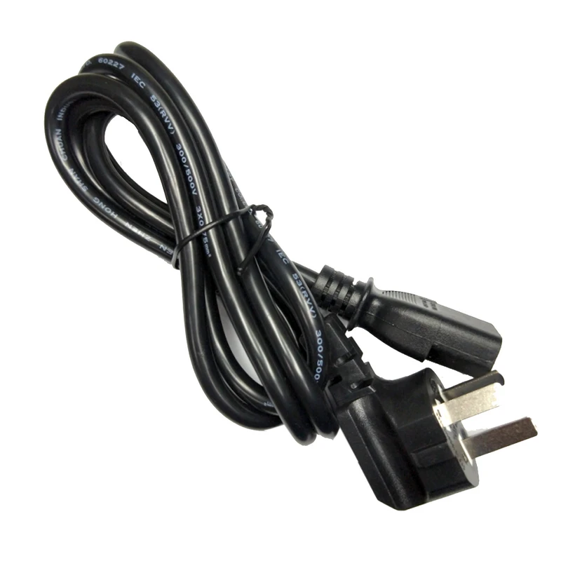 کابل برق سه پین منبع تغذیه کامپیوتر مدل xd طول 1.5 متر