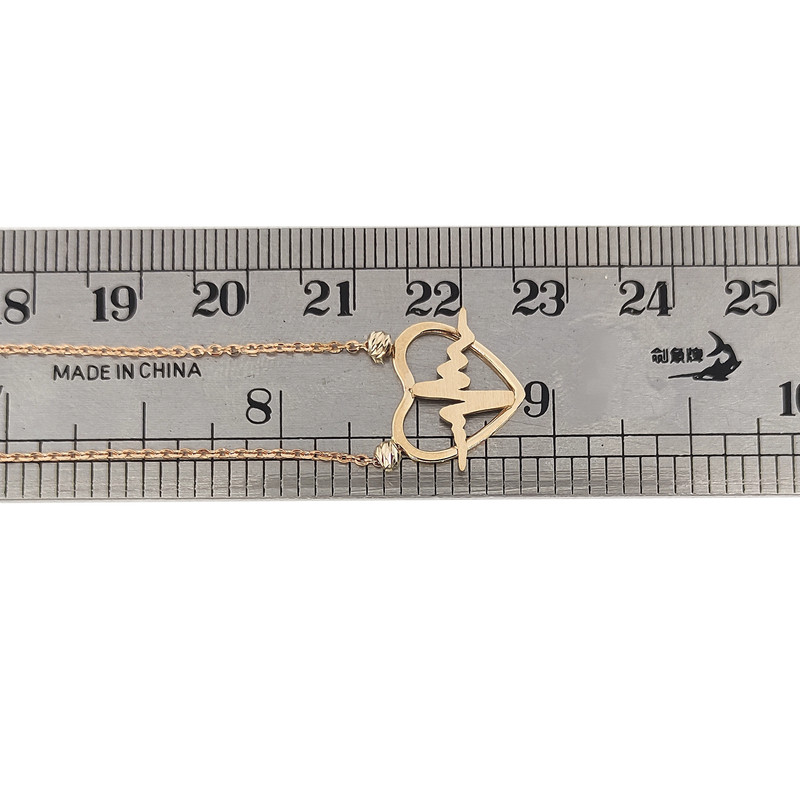 گردنبند طلا 18 عیار دخترانه طلا و جواهر سازی افرا مدل قلب 263 گردنبند طلا 18 عیار دخترانه طلا و جواهر سازی افرا مدل قلب 263