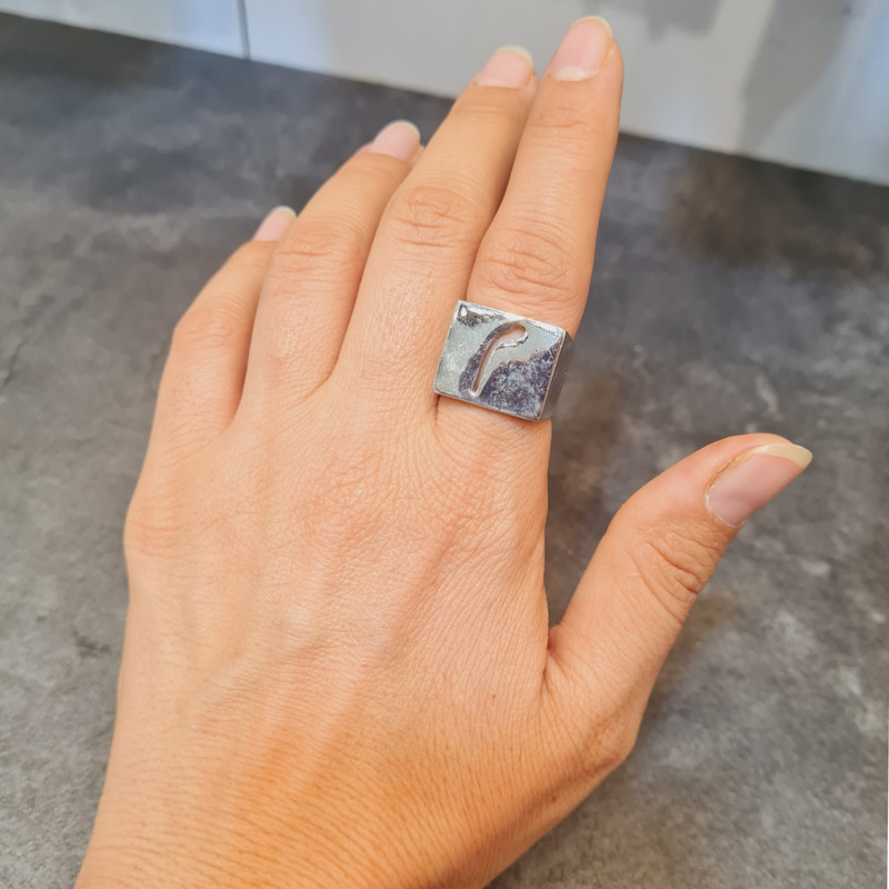 انگشتر زنانه مدل میم