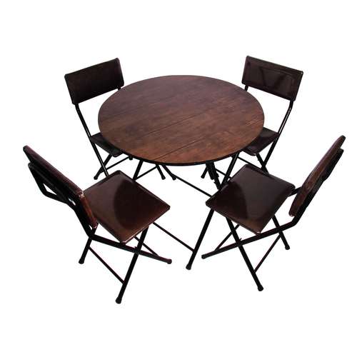 میز و صندلی غذا خوری میزیمو مدل تاشو کد 8401