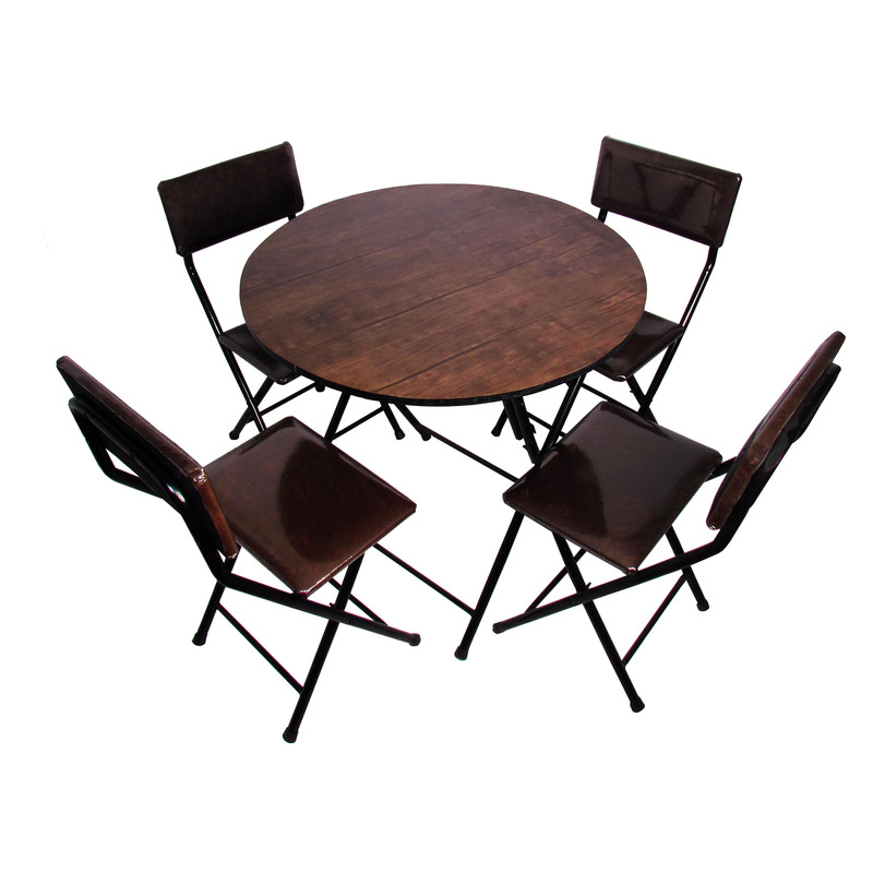 میز و صندلی غذا خوری میزیمو مدل تاشو کد 8401