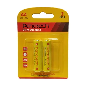 باتری قلمی پاناتک مدل Ultra Alkaline بسته دو عددی