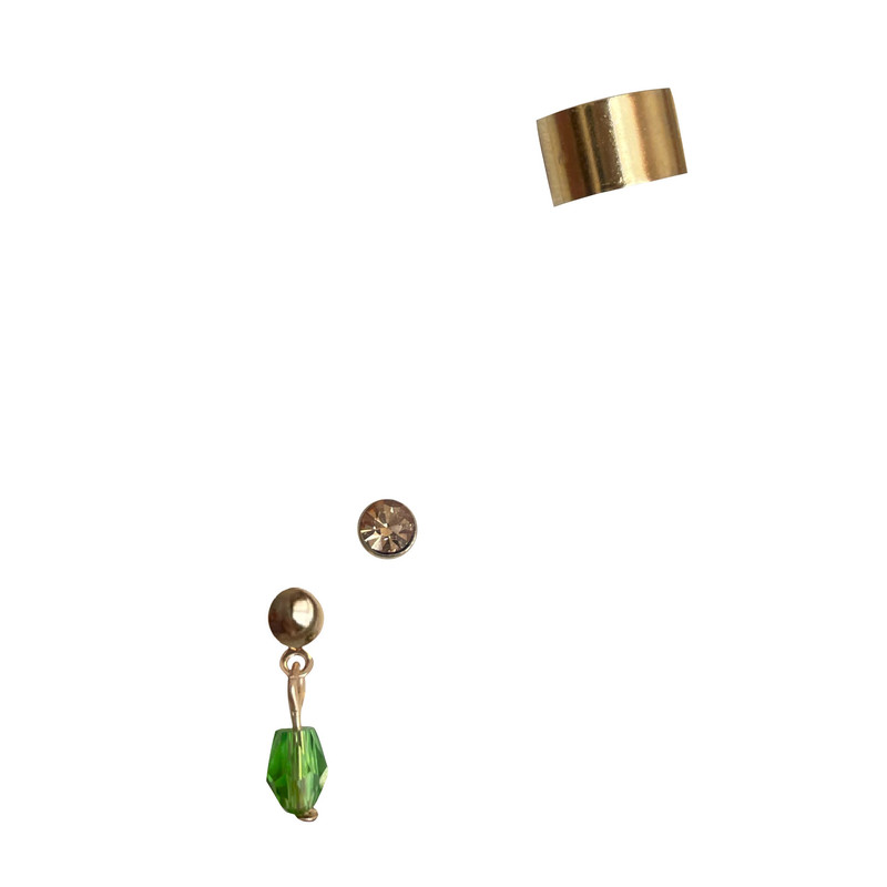 پیرسینگ گوش زنانه آی ام مدل AE1196-007 مجموعه 3 عددی پیرسینگ گوش زنانه آی ام مدل AE1196-007 مجموعه 3 عددی