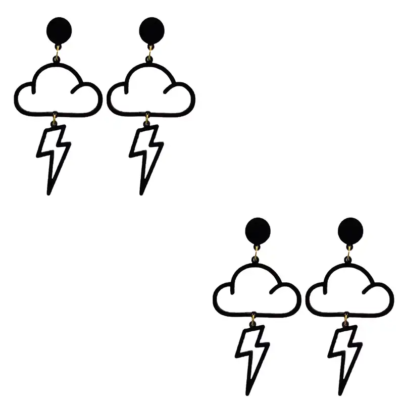گوشواره زنانه هانستو مدل E2-074 مجموعه دو عددی