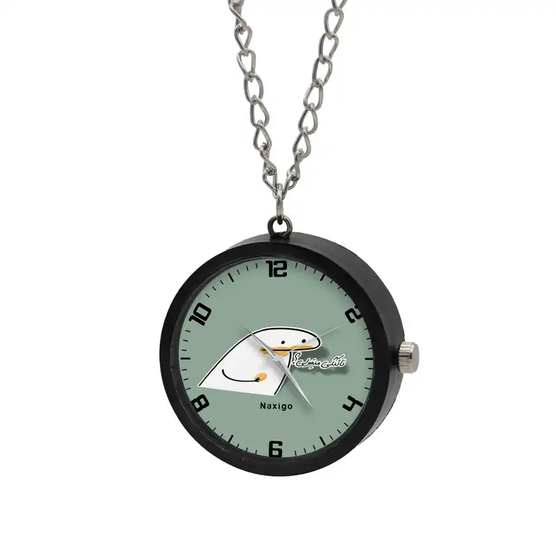 ساعت گردنبندی عقربه ای ناکسیگو مدل نائنگی میقولی کد NF11798