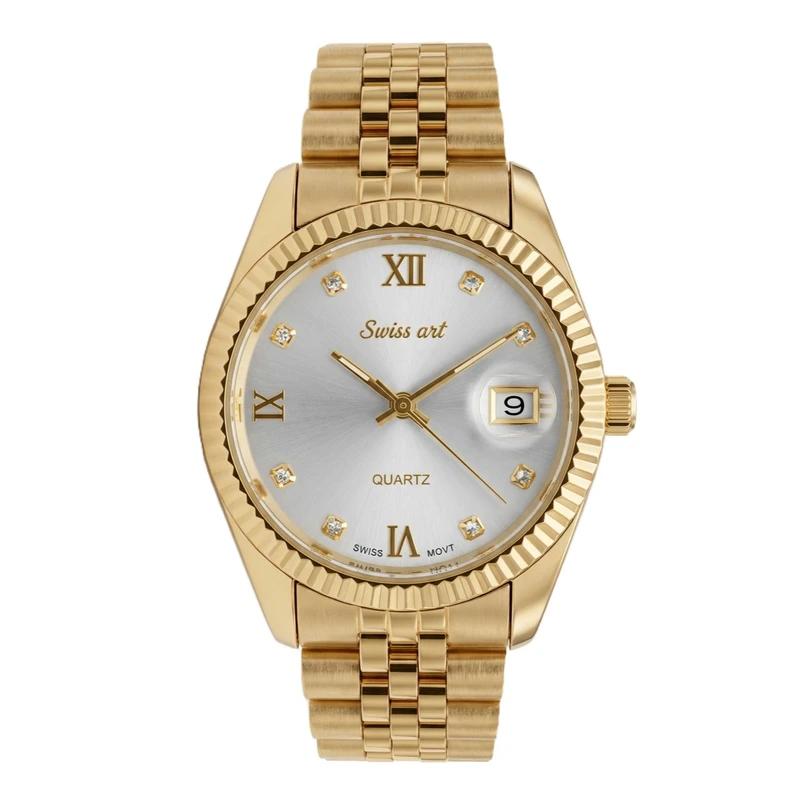 ساعت مچی عقربه‌ای کوارتز زنانه سوئیس آرت مدل 920124GD0313