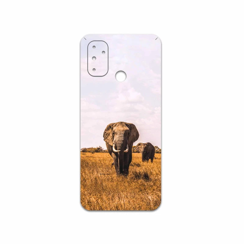 برچسب پوششی ماهوت مدل Elephant مناسب برای گوشی موبایل وان پلاس Nord N100