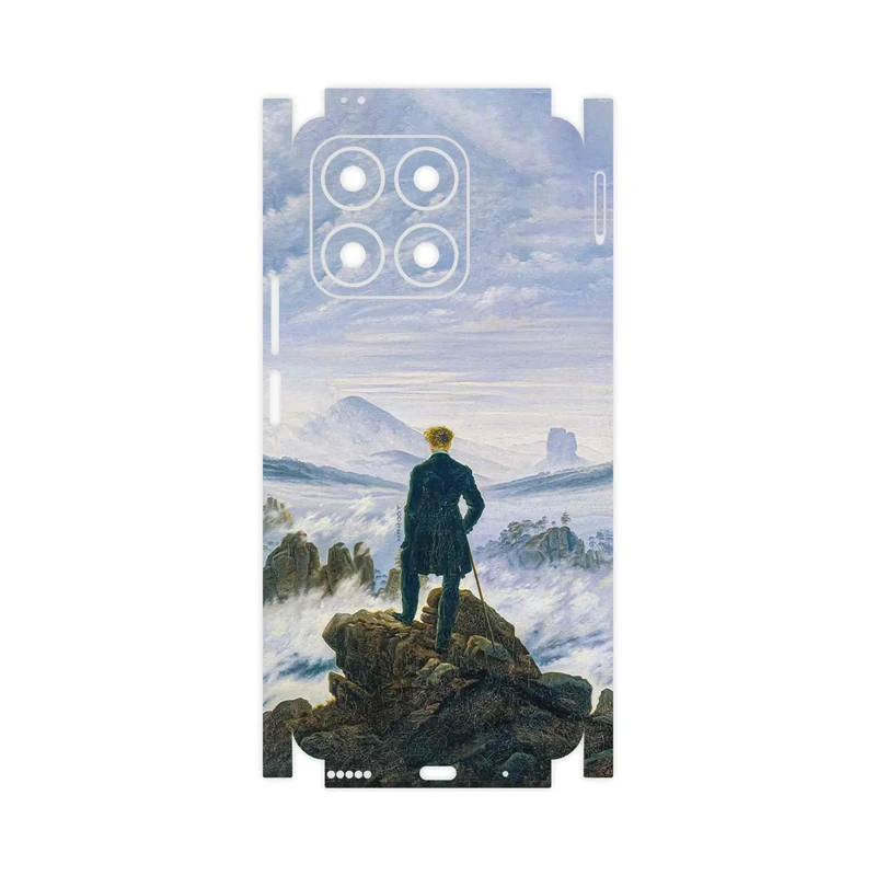 برچسب پوششی ماهوت مدل Wanderer above the Sea of Fog-FullSkin مناسب برای گوشی موبایل آنر X8a