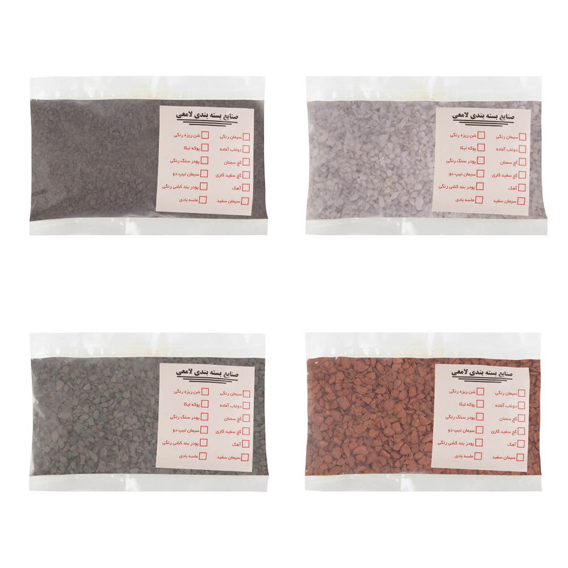 شن تزیینی مدل 108 وزن 500 گرم بسته 4 عددی