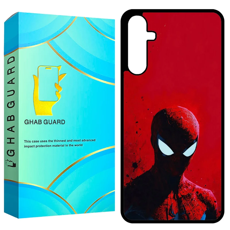 کاور قاب گارد طرح اسپایدر من مدل GCHPA14 مناسب برای گوشی موبایل سامسونگ Galaxy A14 4G / A14 5G / M14 5G   
