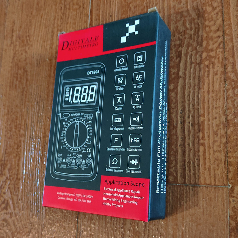 مولتی متر دیجیتال مدل 509