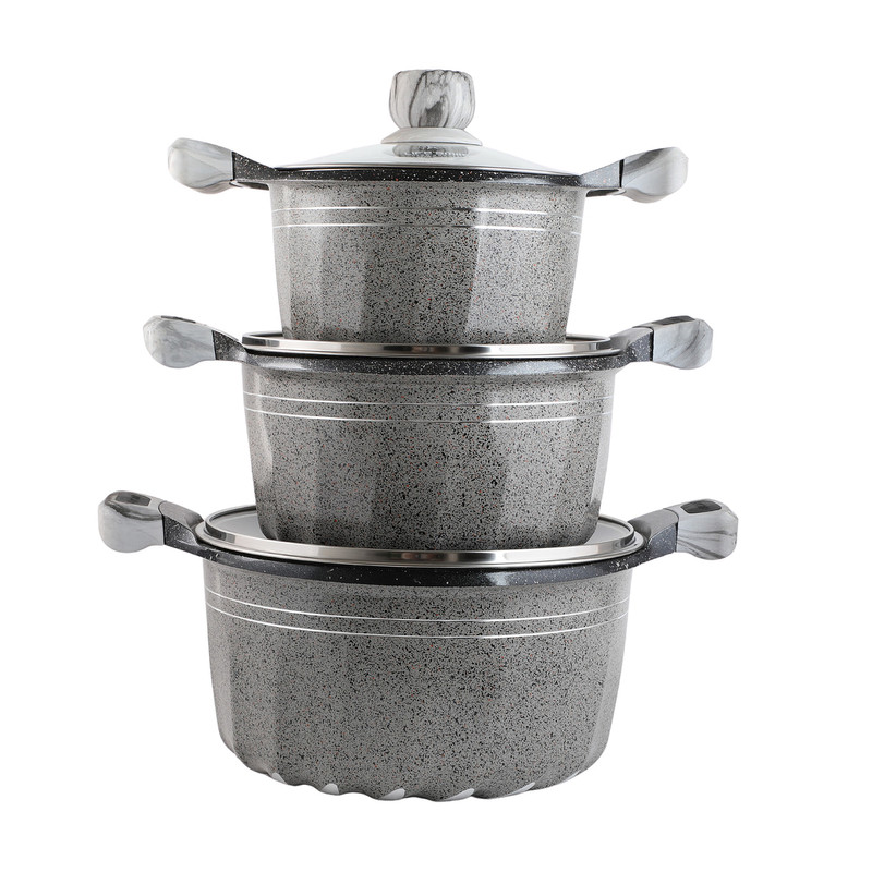 سرویس قابلمه 6 پارچه لایف اسمایل مدل LIFEP2-6