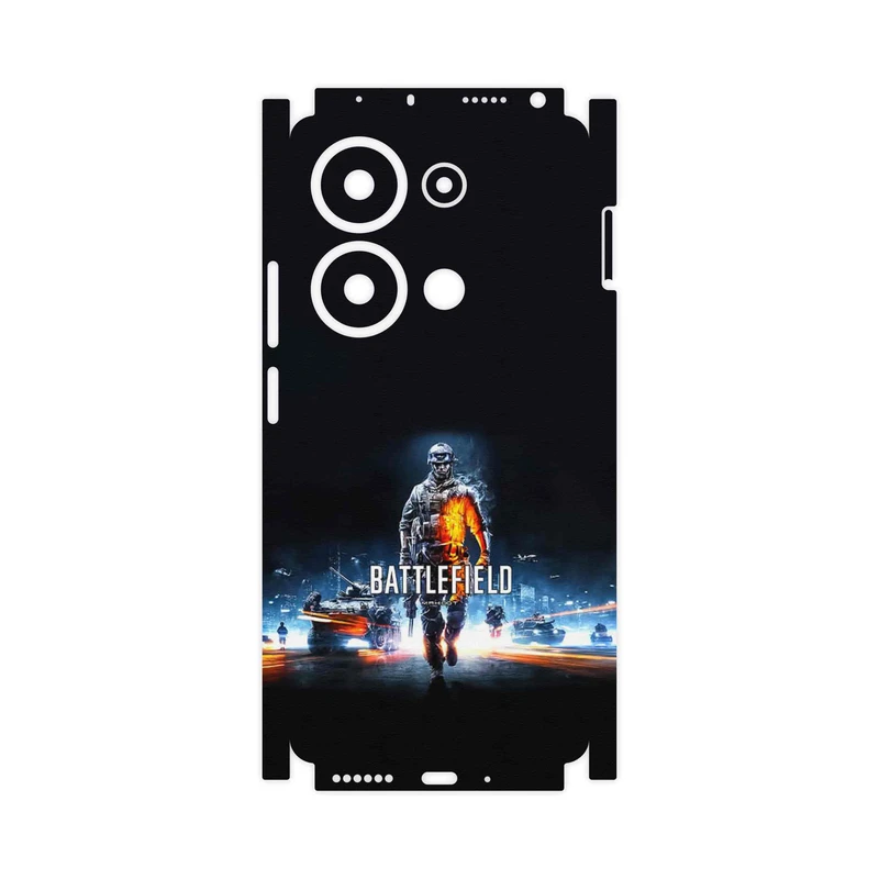 برچسب پوششی ماهوت مدل Battlefield Game Series-FullSkin مناسب برای گوشی موبایل شیائومی Redmi Note 13 Pro 4G