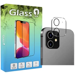 محافظ لنز دوربین گلس وان مدل LNZ3D مناسب برای گوشی موبایل اپل IPhone 12