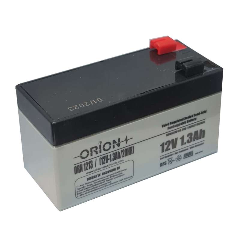 باتری سیلد اسید 12 ولت 1.3 آمپر ساعت اوریون مدل KSRE-12-1.3 باتری سیلد اسید 12 ولت 1.3 آمپر ساعت اوریون مدل KSRE-12-1.3