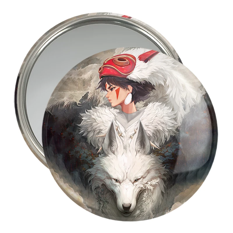 آینه جیبی خندالو مدل سان انیمه پرنسس مونونوکه کد 34092