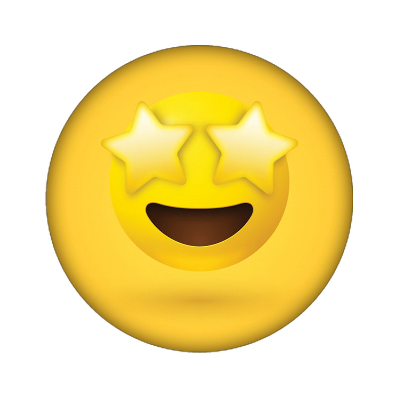 استیکر تزئینی موبایل مدل استیکر لبخند کد 3414