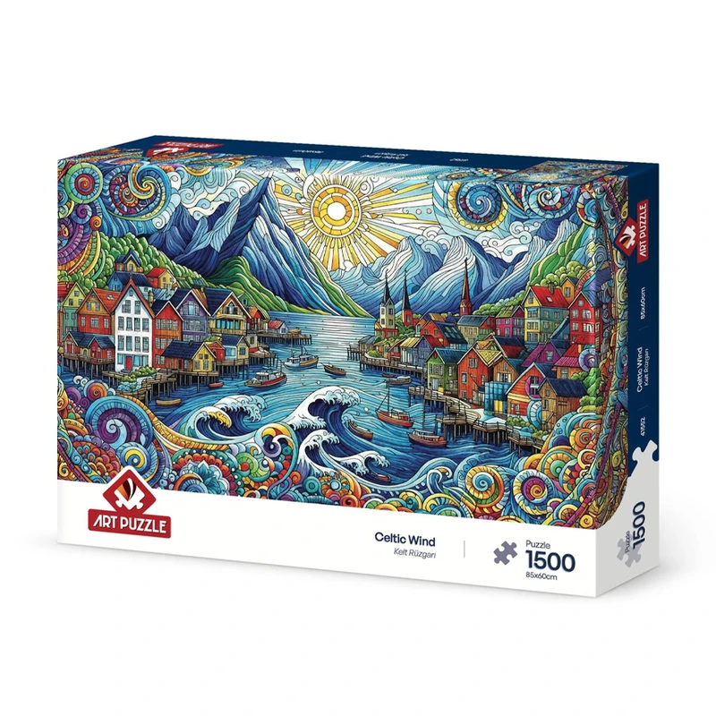پازل 1500 تکه آرت پازل مدل Celtic Wind كد 41552 مناسب نوجوان و بزرگسال