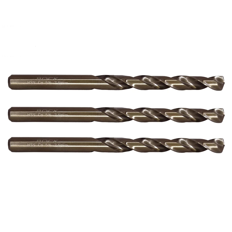 مته فلز کبالت راک مدل ART-RK-7.5mm- سایز 7.5 میلی متر مجموعه 3 عددی