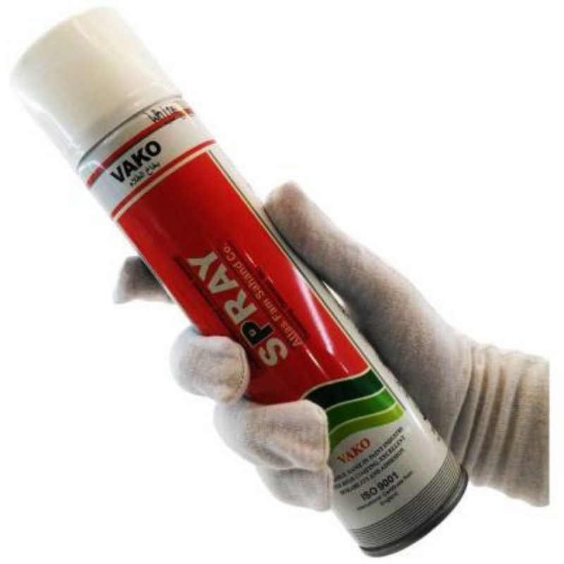 اسپری رنگ سفید براق واکو کد 1051 حجم 300 میلی لیتر