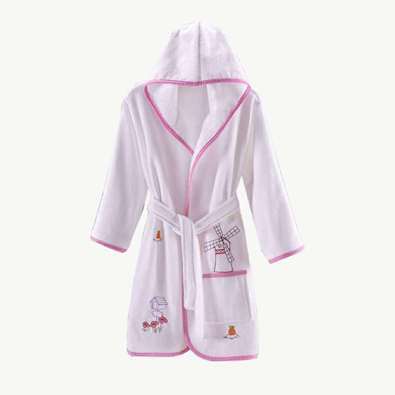 حوله پالتویی کودک طرح خرگوش سایز 50