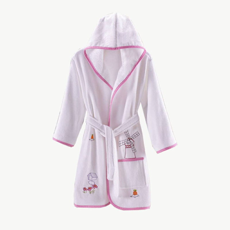 حوله پالتویی کودک طرح خرگوش سایز 50