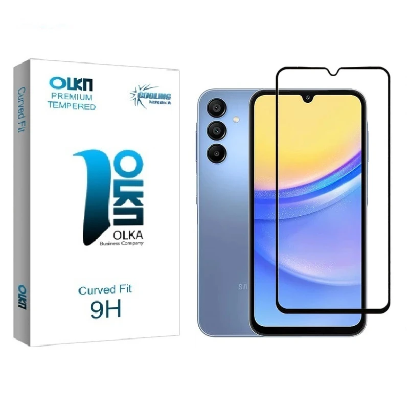 محافظ صفحه نمایش کولینگ مدل olka مناسب برای گوشی موبایل سامسونگ GALAXY A15