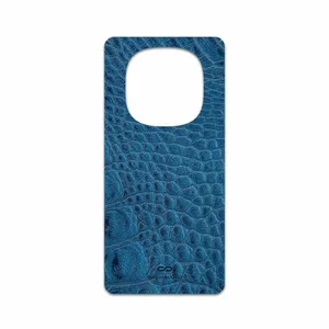 MAHOOT Blue-Crocodile-Leather Cover Sticker for Xiaomi Redmi Note 14 Pro 4G
