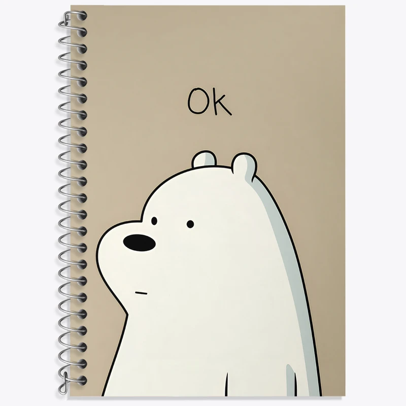 دفتر نت موسیقی 50 برگ خندالو طرح سه خرس کله پوک کد N3637