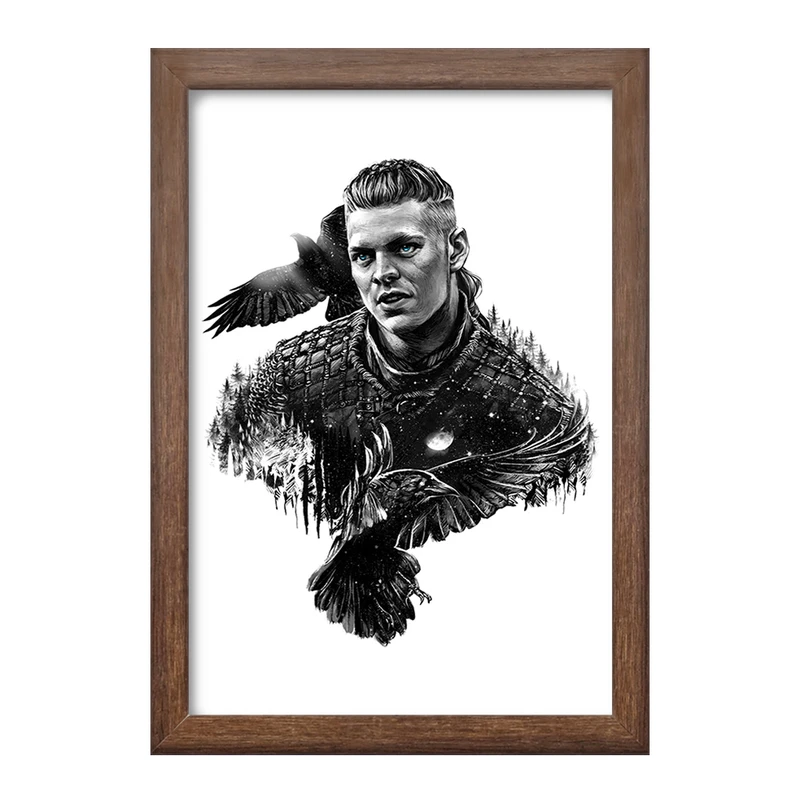 تابلو خندالو طرح آیوار سریال وایکینگ ها Vikings کد 29124