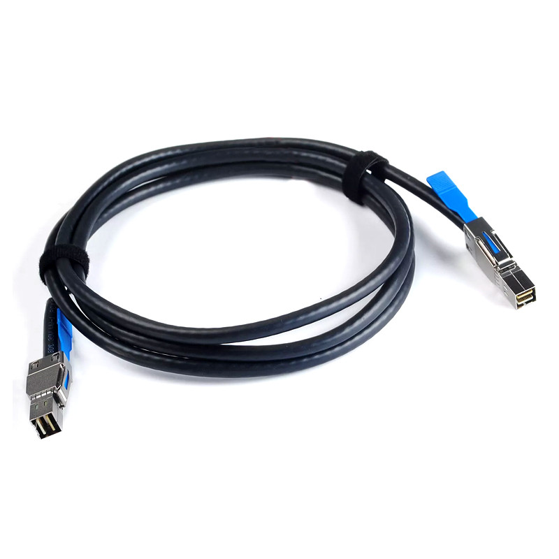 کابل External Mini SAS HD SFF-8644 به SFF-8644 اسمارطور مدل SM221 طول 1 متر