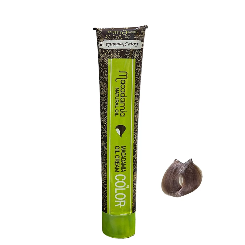 رنگ مو ماکادامیا شماره 9.9 حجم 100 میلی لیتر رنگ بلوند گردویی خیلی روشن