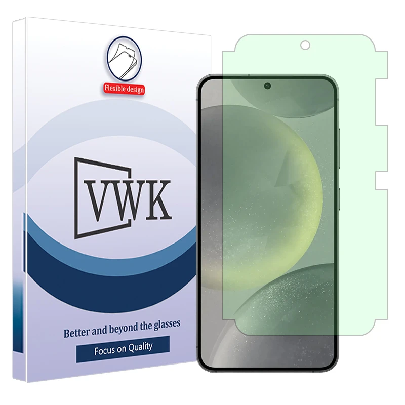 محافظ صفحه نمایش گرین لایت وی دبلیو کی مدل Eye Care مناسب برای گوشی موبایل سامسونگ Galaxy S24 PLUS 