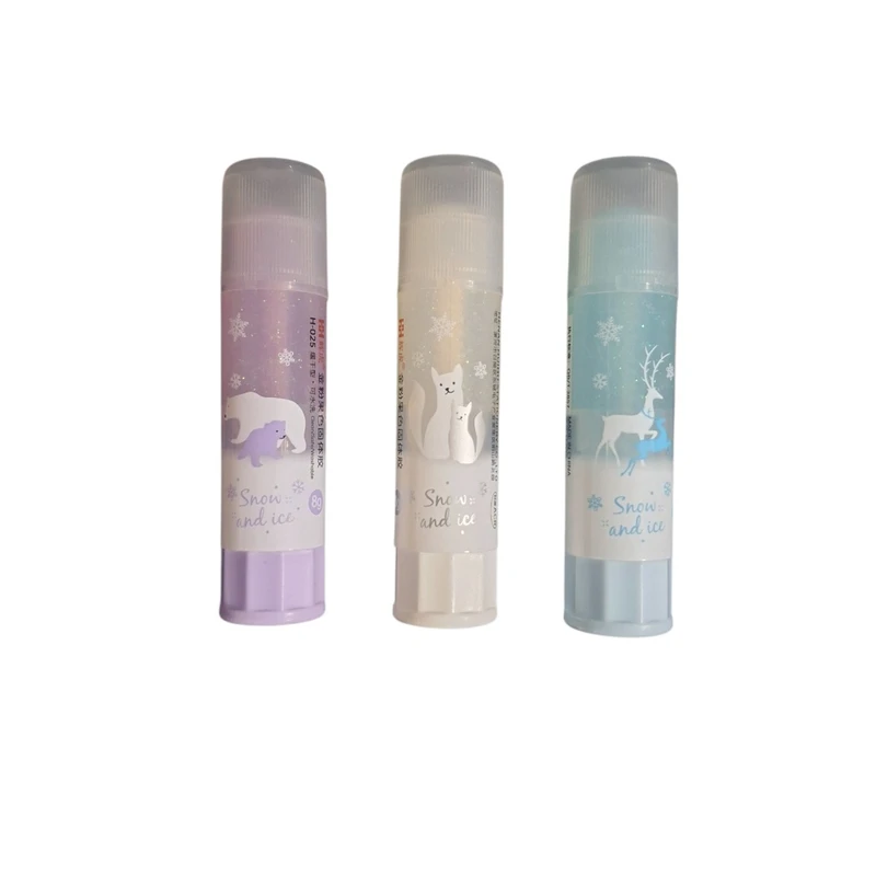 چسب ماتیکی مدل شاین دار وزن ۲۰ گرم بسته 3 عددی