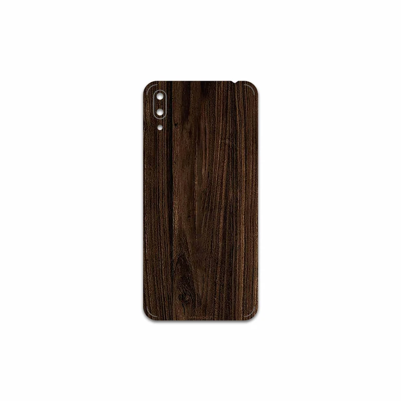 برچسب پوششی ماهوت مدل Dark Walnut Wood مناسب برای گوشی موبایل هوآوی Y7 Pro 2019