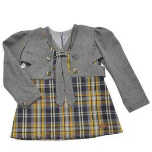 ست کت و سارافون دخترانه نازانتا مدل شکیبا 102