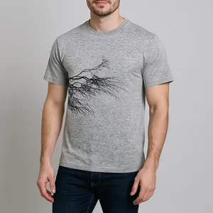 تی شرت مردانه طرح شاخه کد S329