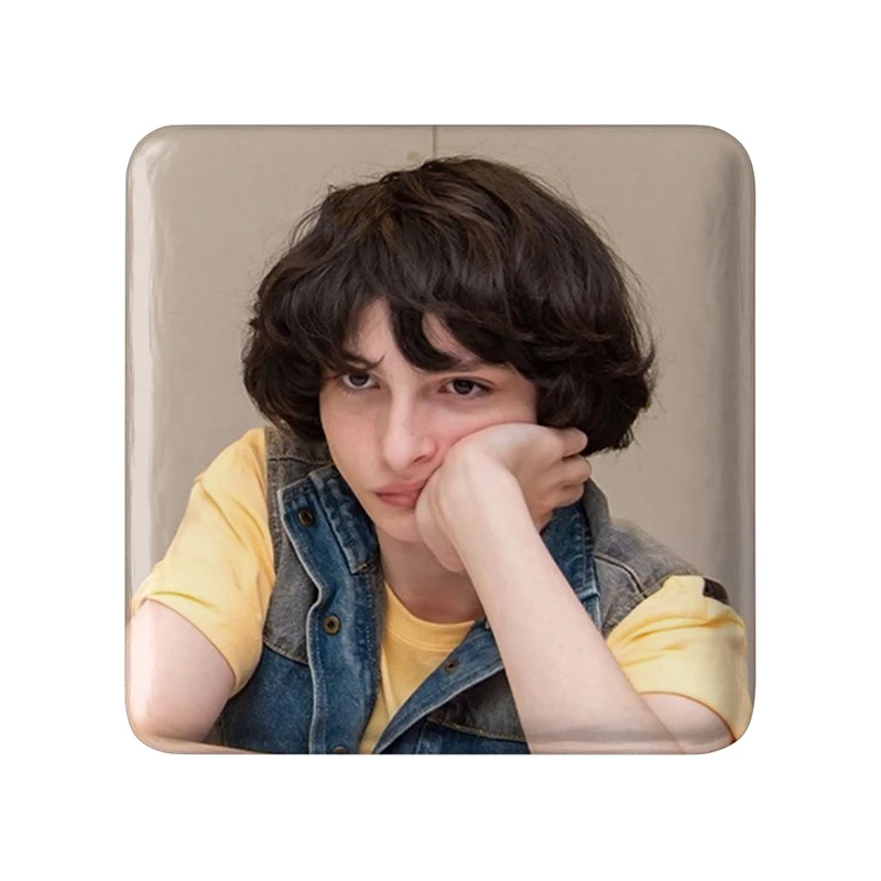 مگنت خندالو طرح مایک سریال استرنجر تینگز Stranger Things  مدل مربعی کد 19325