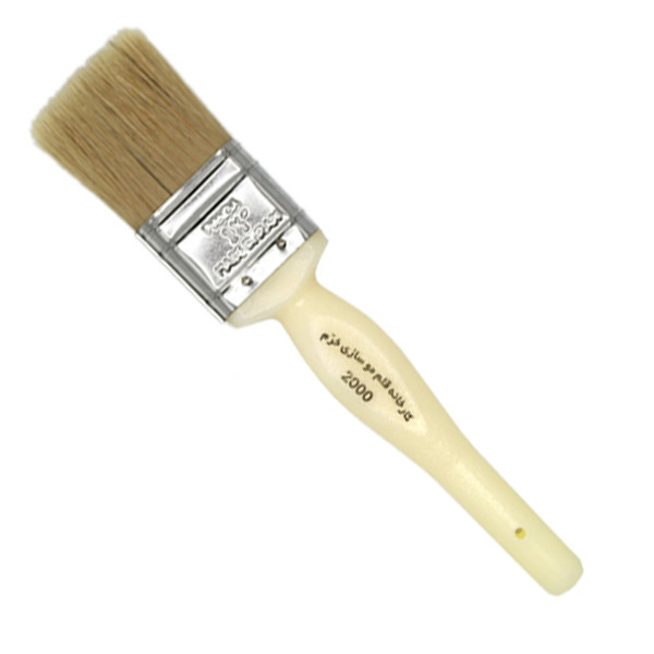 قلم مو نقاشی کارخانه قلم مو سازی خرم کد 2000 سایز 3.8 سانتی متر