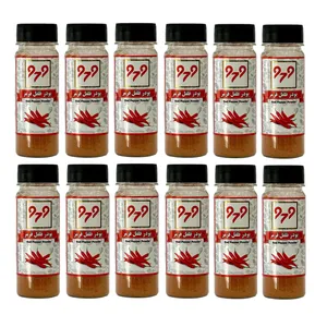پودر فلفل قرمز 979 - 90 گرم بسته 12 عددی