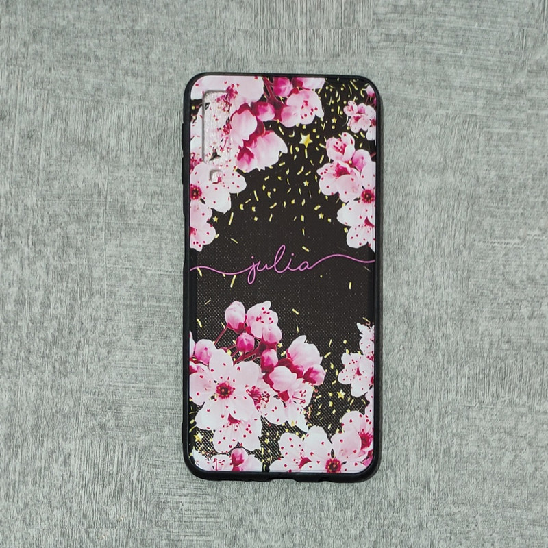 کاور طرح گل مدل KL مناسب برای گوشی موبایل سامسونگ Galaxy A7 2018/A750