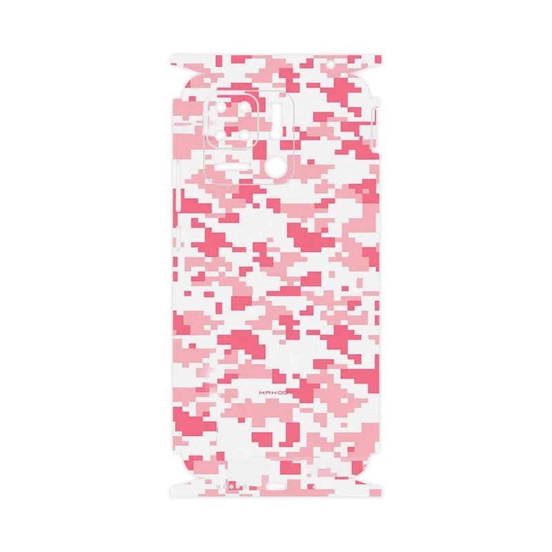 برچسب پوششی ماهوت مدل Army_Pink_Pixel-FullSkin مناسب برای گوشی موبایل شیائومی Redmi 10 Power