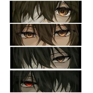 نشانگر کتاب مدل انیمه سگ های ولگرد بانگو طرح دازای مجموعه 4 عددی