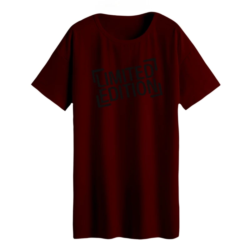 تی شرت لانگ زنانه مدل نسخه محدود