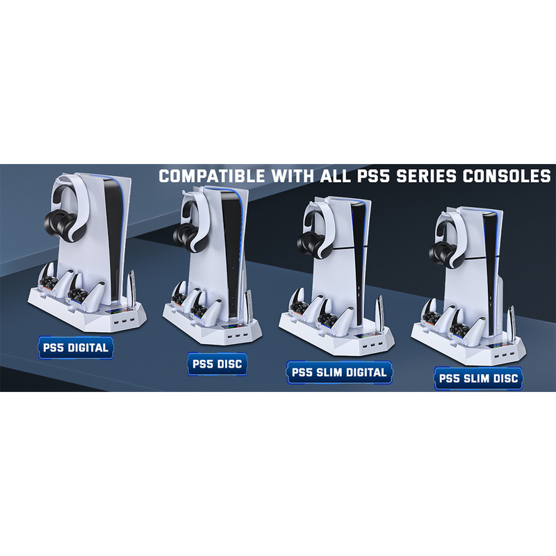 پایه فن کنسول و شارژر دسته بازی مدل COOLING STAND YH-55-1