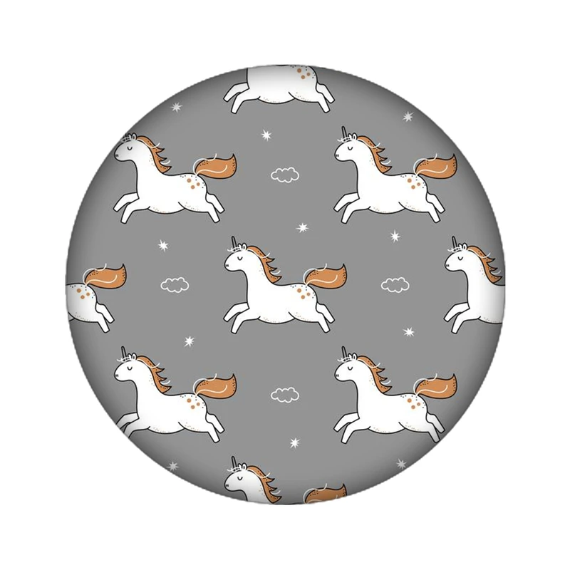 استیکر لپ تاپ طرح اسب تک شاخ کد 4800