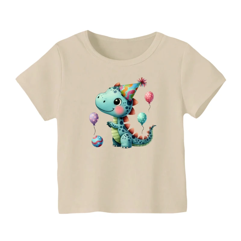 تی شرت آستین کوتاه بچگانه مدل دایناسور کد ۳۰