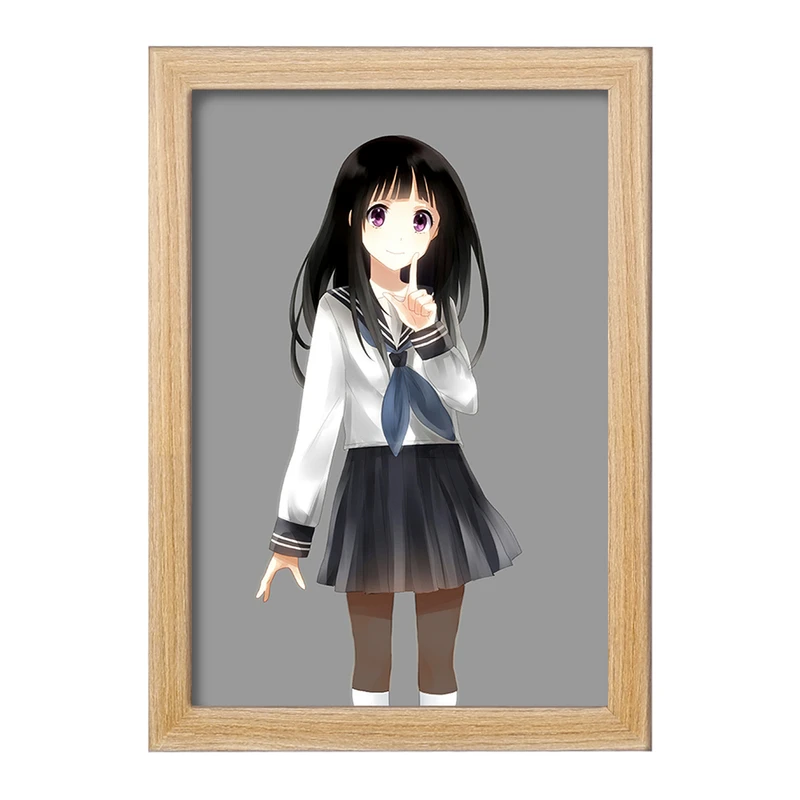 تابلو خندالو مدل چیتاندا انیمه هیوکا Hyouka  کد 17088