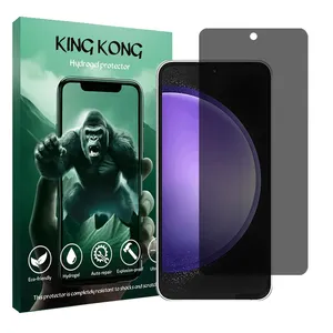 King Kong Tough model privacy screen protector suitable for Samsung Galaxy S23 FE mobile phone